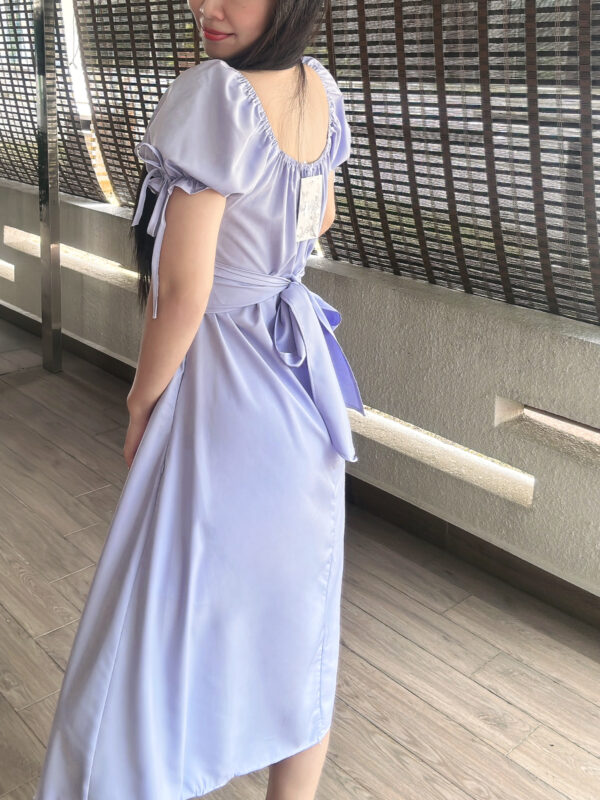 Princess Clavicle Dress 公主范锁骨连裙 - Image 6