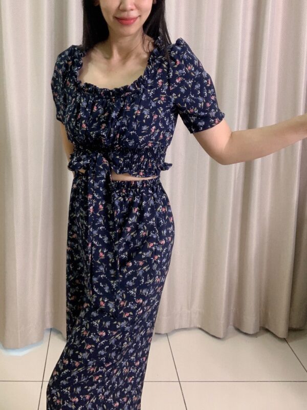 Pleating High Waist Set 小百褶高腰套装 - Image 2
