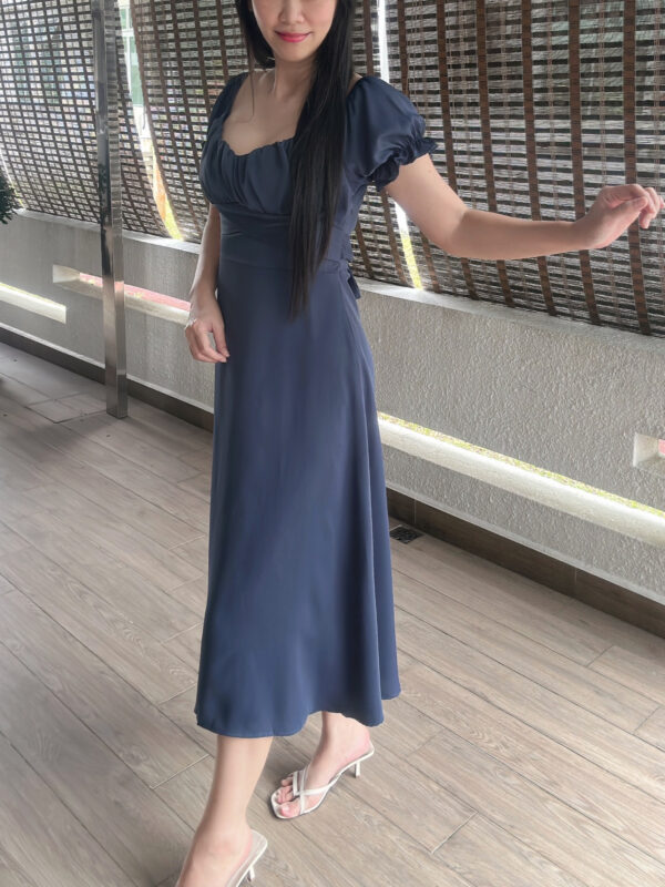 MARIAH French Low Cut Dress 法式低领连裙 - Image 4