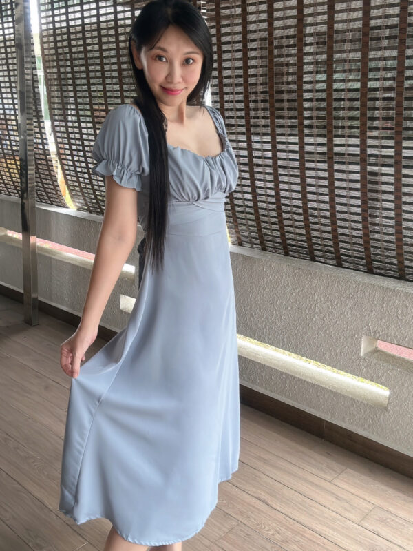 MARIAH French Low Cut Dress 法式低领连裙 - Image 14