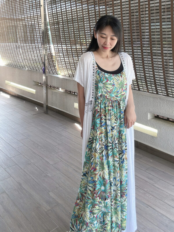 SISSIE Slip Dress (Green-blue) 盛夏光年吊带裙 - Image 7