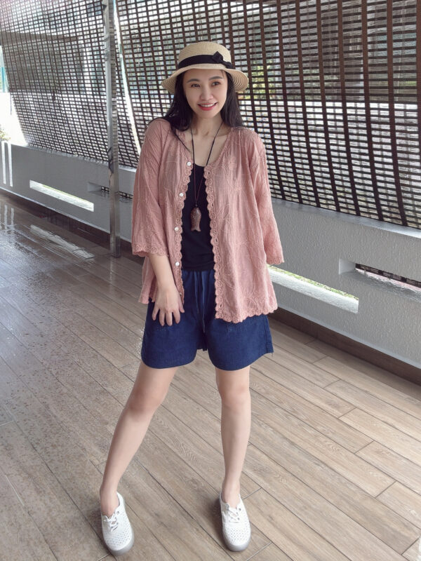 MIRA Ethic Embroidered Two Way Shirt 两穿 民族风刺绣开衫 - Image 6