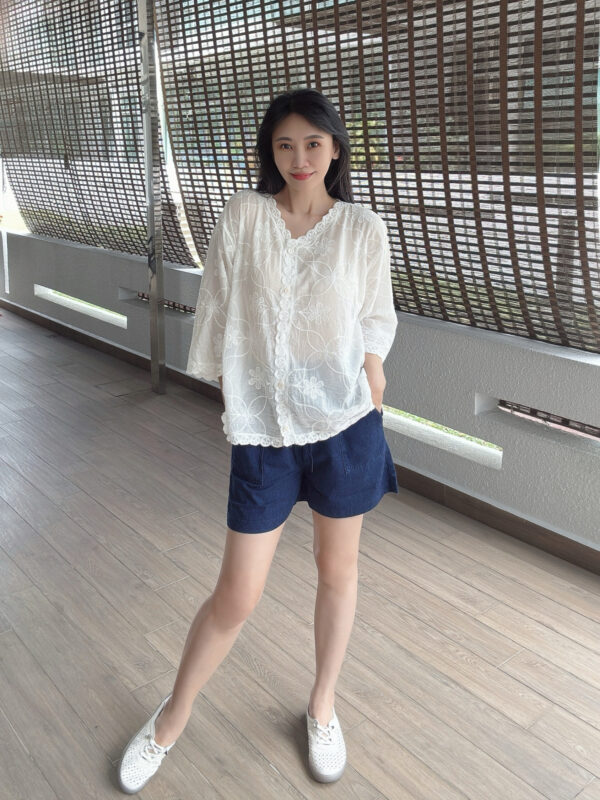 MIRA Ethic Embroidered Two Way Shirt 两穿 民族风刺绣开衫 - Image 10