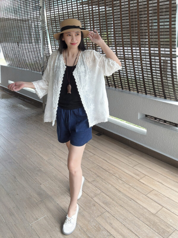 MIRA Ethic Embroidered Two Way Shirt 两穿 民族风刺绣开衫 - Image 12