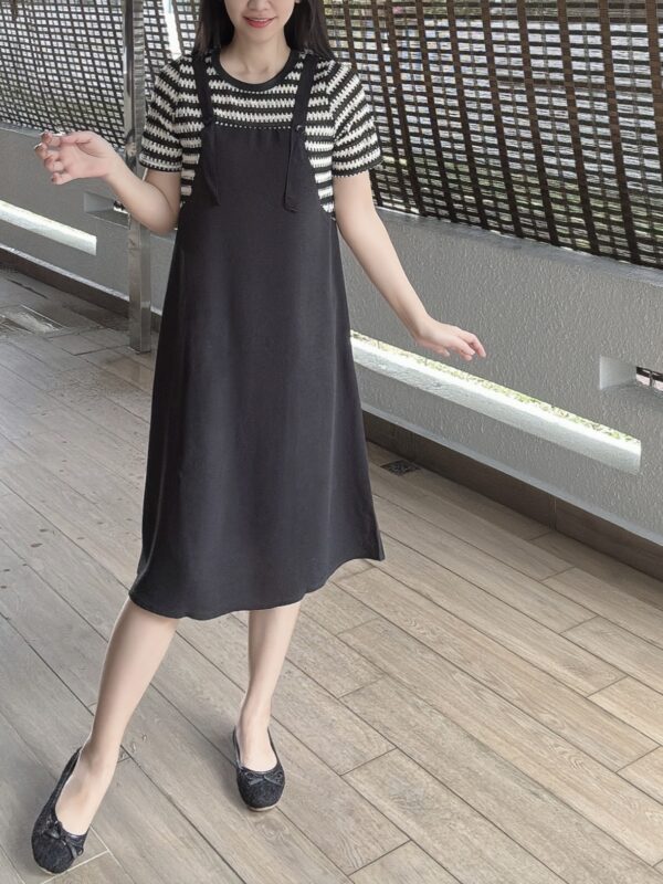 MARIS Loose Fake Two-piece 宽松A字假两件 - Image 6
