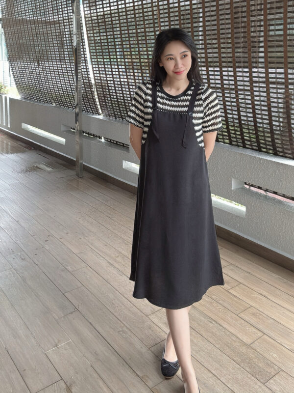 MARIS Loose Fake Two-piece 宽松A字假两件 - Image 2