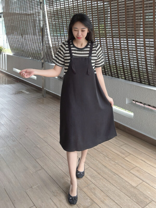 MARIS Loose Fake Two-piece 宽松A字假两件 - Image 5