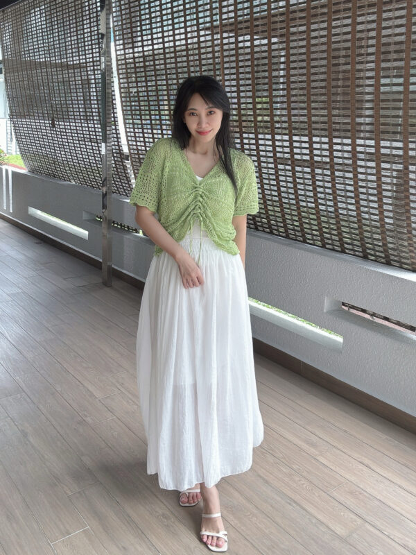 Flow White Skirt 纯白半裙 - Image 5