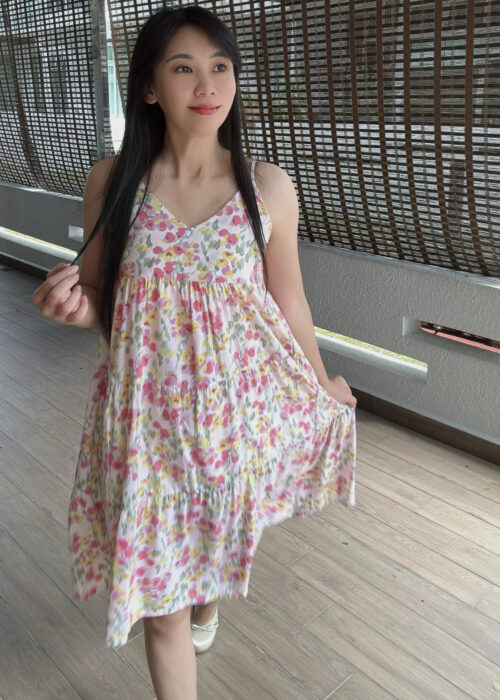 SOPHIA Vacation Sling Dress 度假风吊带裙