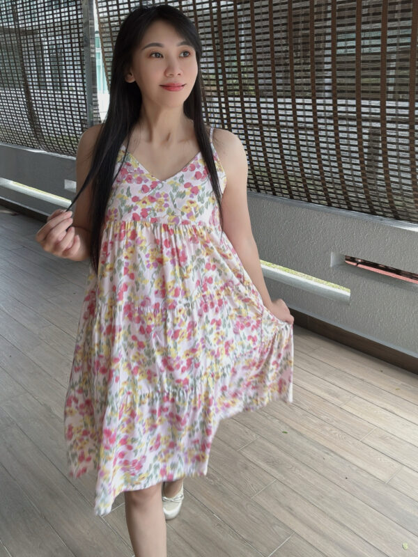 SOPHIA Vacation Sling Dress 度假风吊带裙
