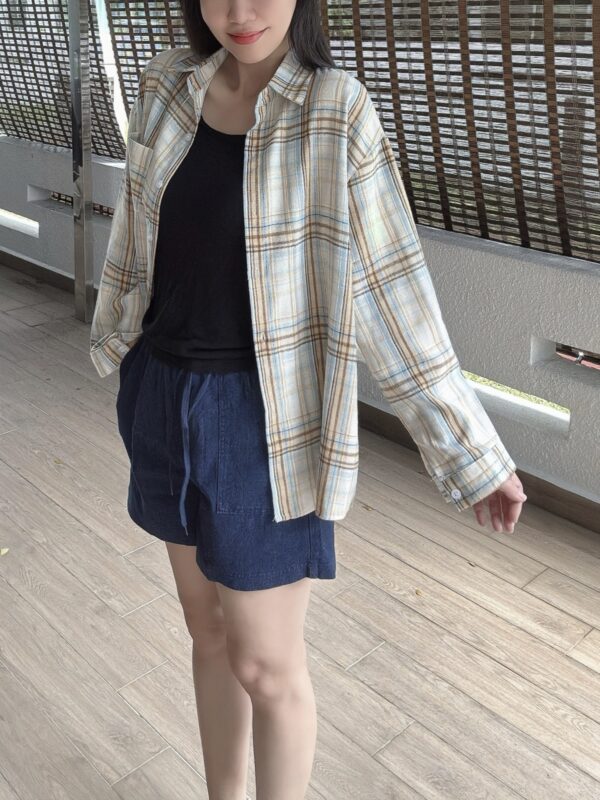 Classic Grid Check Shirt 经典格仔衬衫 - Image 4