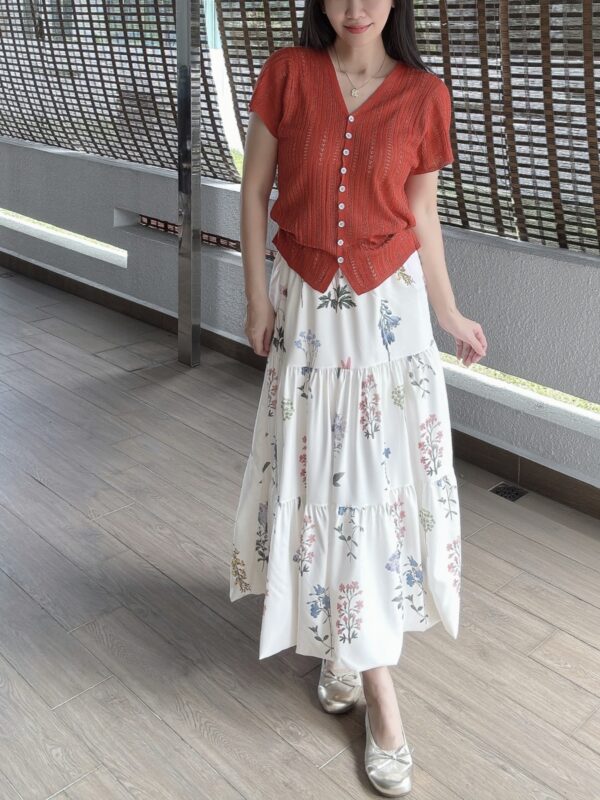 美！Spring Lantern Floral Skirt Set 漫步田园 氛围感套装 - Image 3