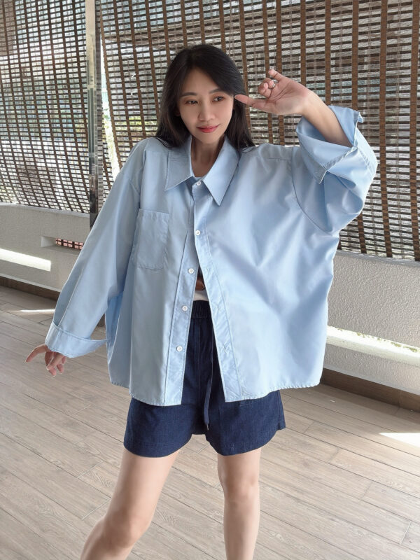 OVERSIZE Silhouette Shirt 大版 廓形衬衫 - Image 6