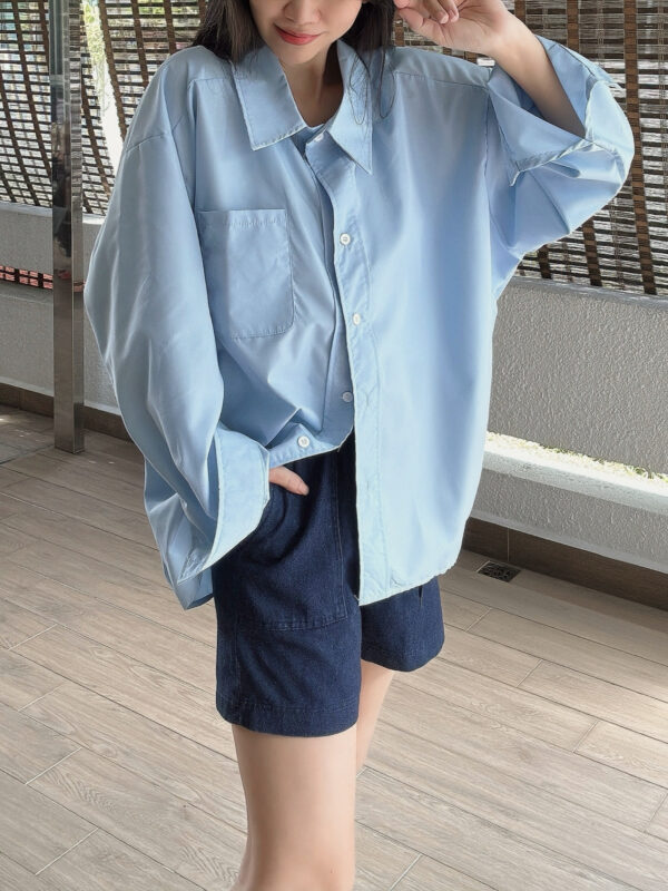 OVERSIZE Silhouette Shirt 大版 廓形衬衫 - Image 5
