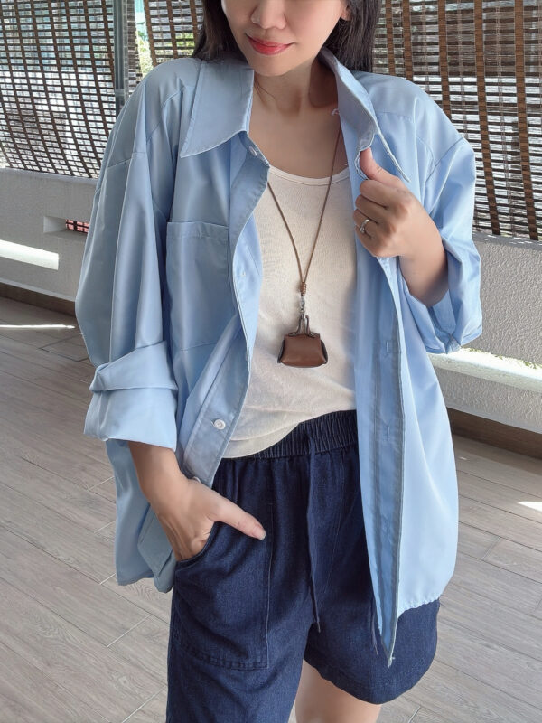 OVERSIZE Silhouette Shirt 大版 廓形衬衫 - Image 2