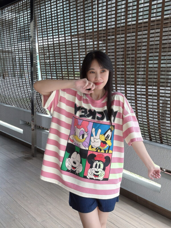 MICKEY CLUB OVERSIZE Tee 重磅潮版双面大tee 米奇家