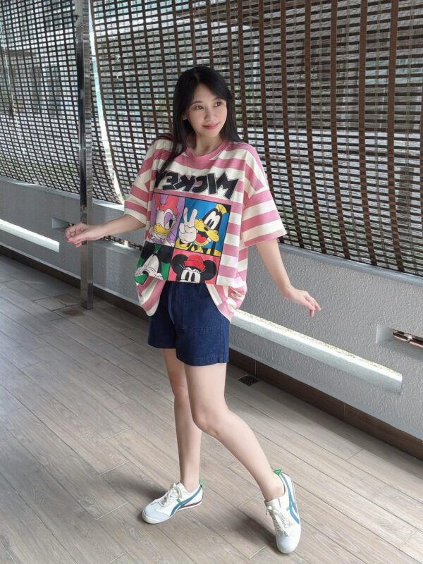 MICKEY CLUB OVERSIZE Tee 重磅潮版双面大tee 米奇家 - Image 7