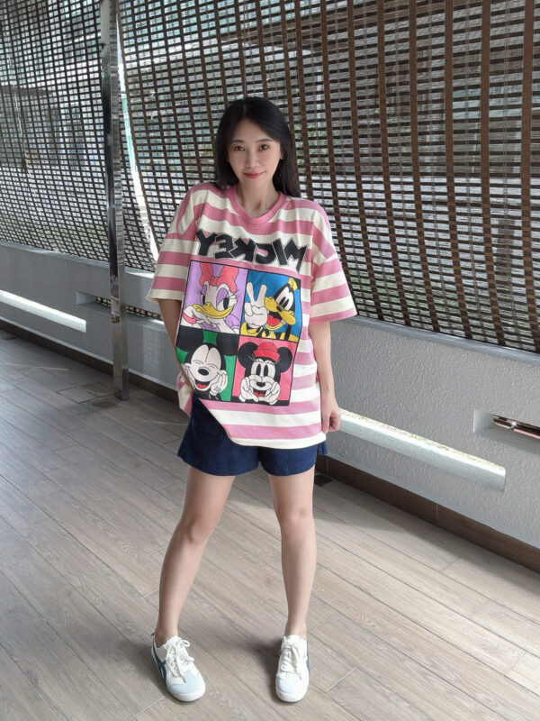 MICKEY CLUB OVERSIZE Tee 重磅潮版双面大tee 米奇家 - Image 5