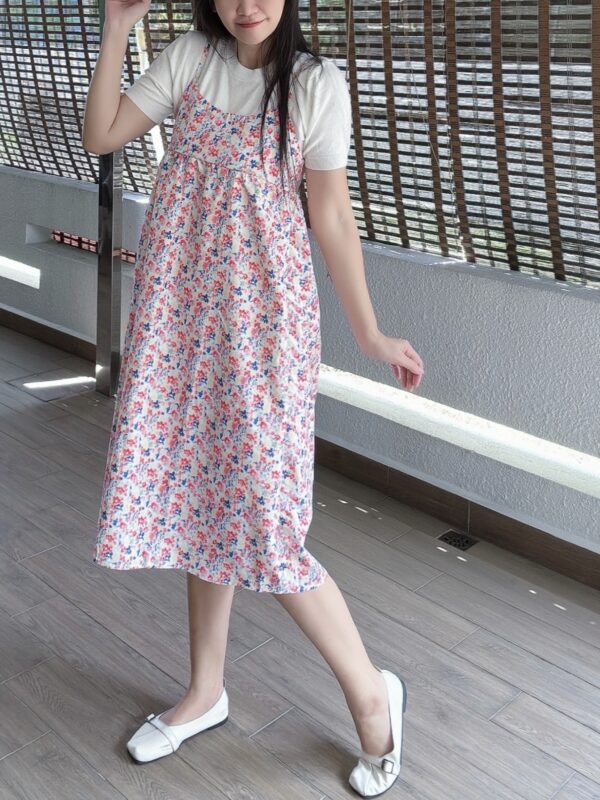 MELLEN Vacation Sling Dress 多巴胺甜姐吊带裙 - Image 3