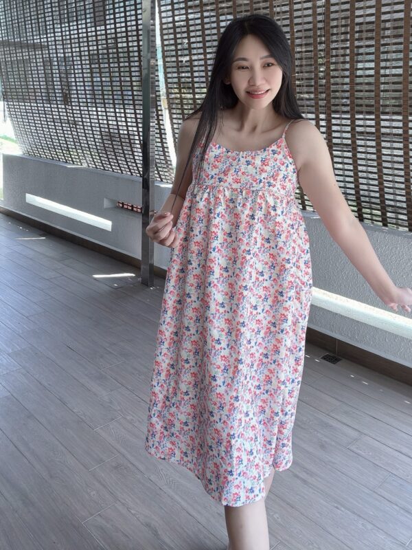MELLEN Vacation Sling Dress 多巴胺甜姐吊带裙