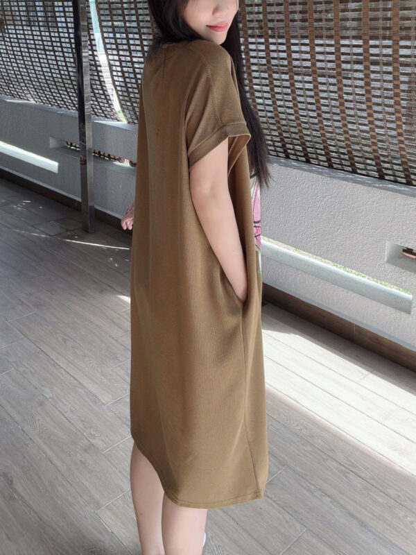 OVERSIZE Pockets Tee Dree Glasses Bunny 潮版大Tee裙 眼镜小兔 - Image 7