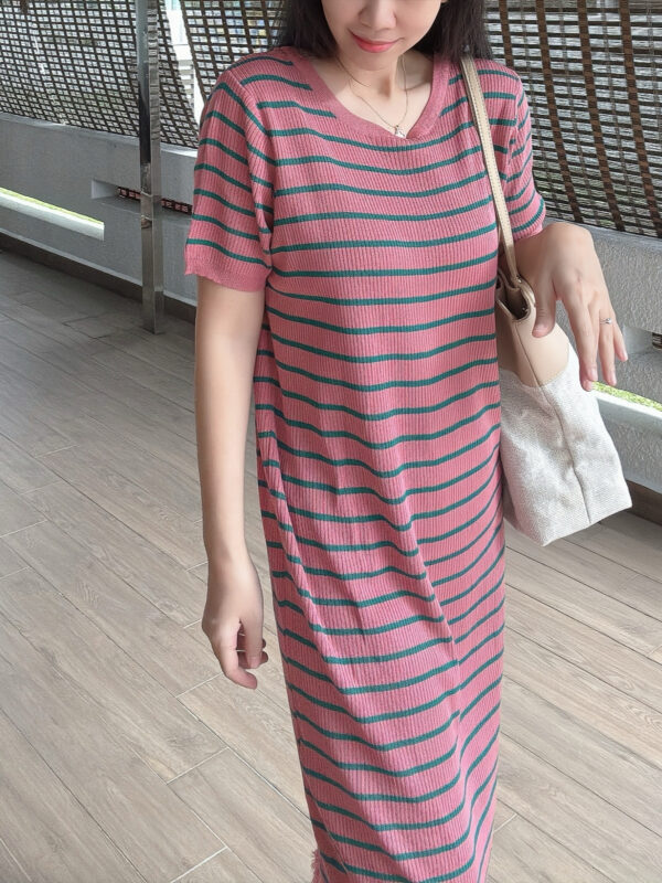 BIANCA Two Way Loose Straight Knit Dress 前后两穿针织宽松直筒裙 - Image 8