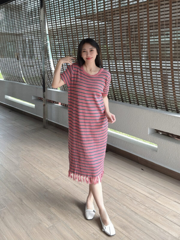 BIANCA Two Way Loose Straight Knit Dress 前后两穿针织宽松直筒裙 - Image 5