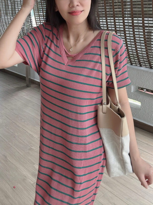 BIANCA Two Way Loose Straight Knit Dress 前后两穿针织宽松直筒裙 - Image 9