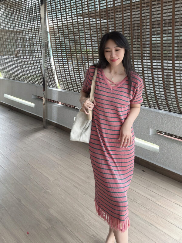 BIANCA Two Way Loose Straight Knit Dress 前后两穿针织宽松直筒裙 - Image 3
