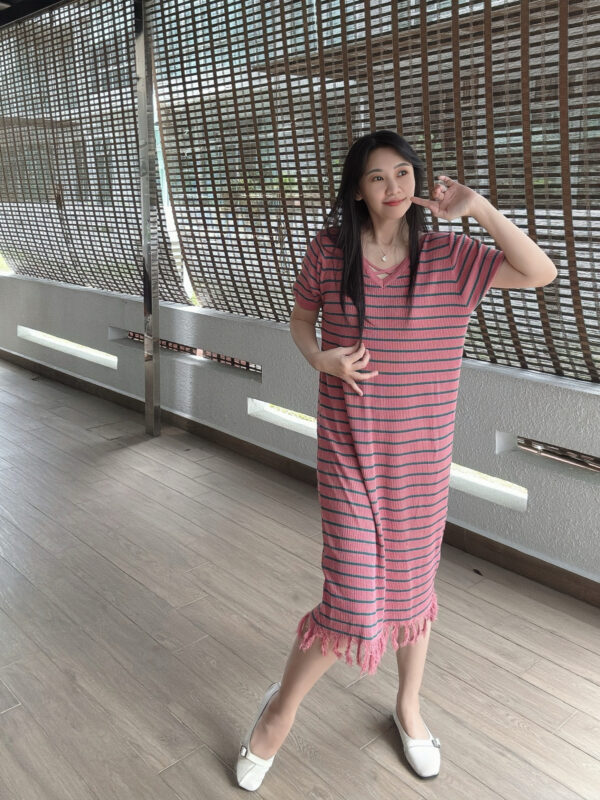 BIANCA Two Way Loose Straight Knit Dress 前后两穿针织宽松直筒裙 - Image 7