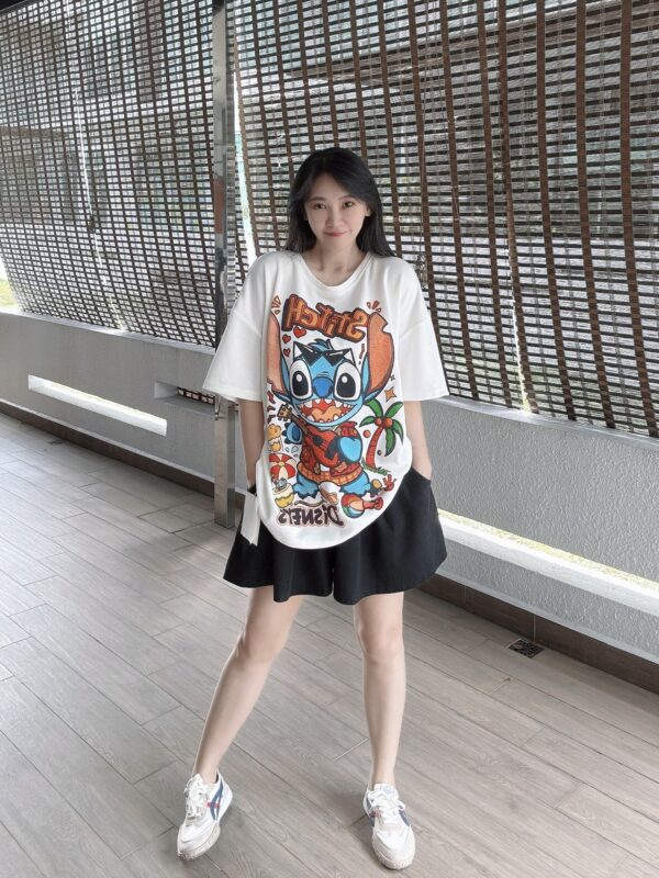 STITCH OVERSIZE Tee 重磅潮版双面大tee 史迪奇 - Image 2
