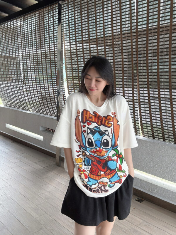 STITCH OVERSIZE Tee 重磅潮版双面大tee 史迪奇 - Image 5