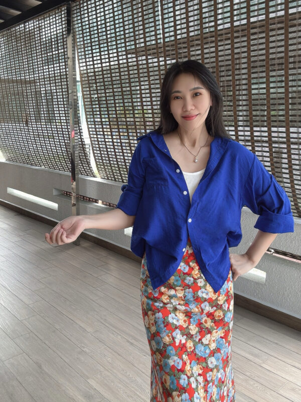 Klein-blue French Shirt 克莱因蓝 法式软衬衫 - Image 5