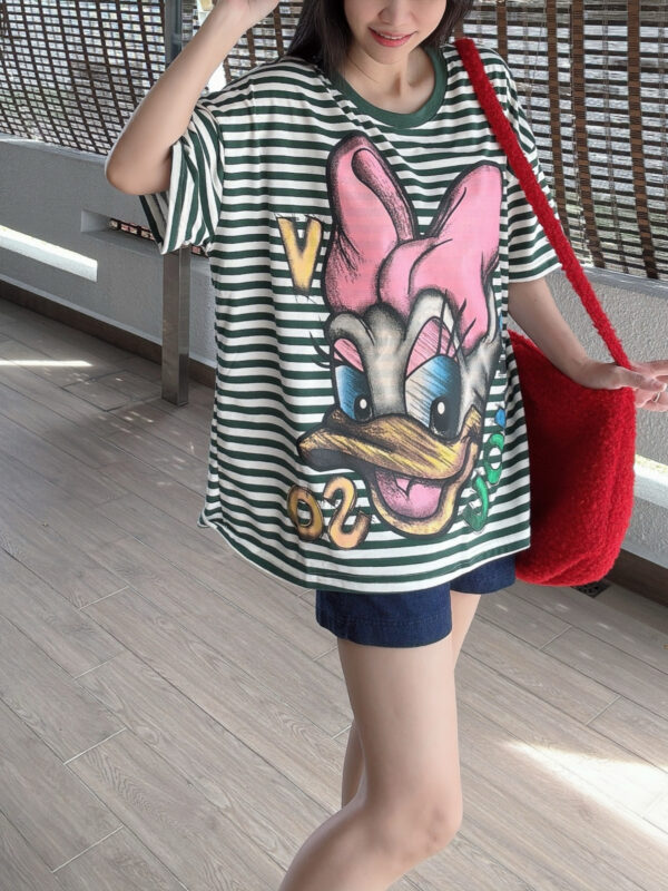 DAISY OVERSIZE Tee 戴茜 重磅潮版双面Tee - Image 3