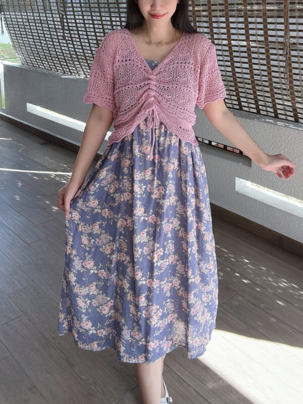 BILEY Slip Dress 粉黛玫瑰 - Image 6