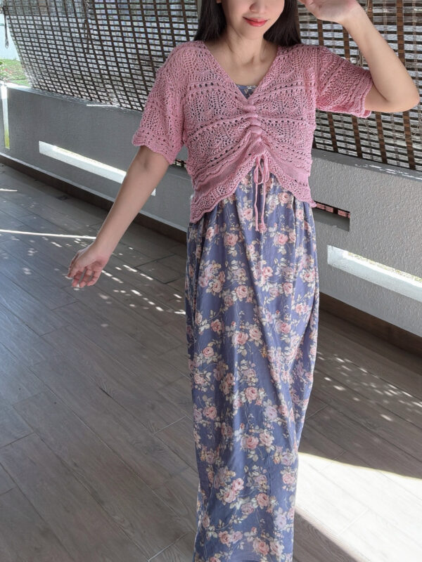 BILEY Slip Dress 粉黛玫瑰 - Image 5