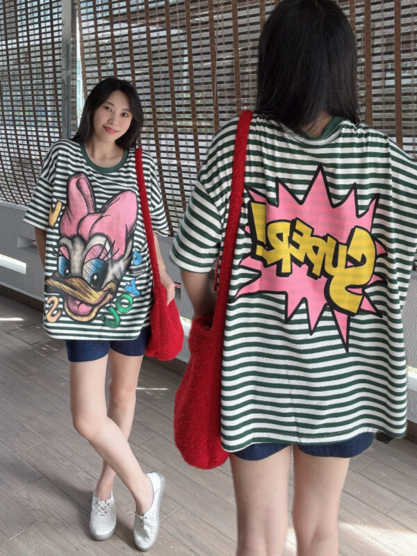 DAISY OVERSIZE Tee 戴茜 重磅潮版双面Tee