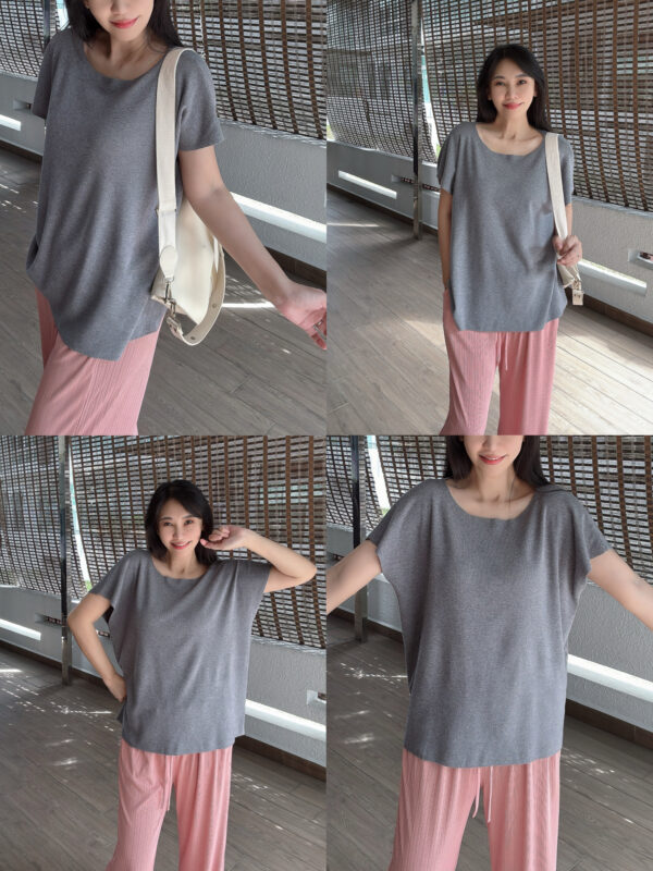 All-purpose style Minimalist Knit Top 极简慵懒风百搭针织上衣 - Image 8