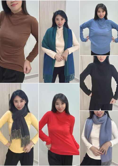 Warm Thermal Base Blouse 发热保暖衣 基础款百搭中领