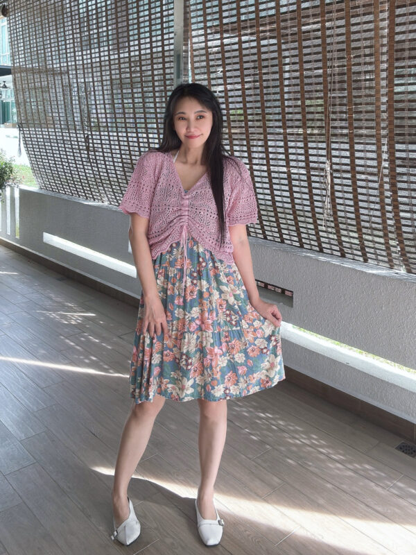 GIANNA Vacation Sling Dress 复古油画花 度假风吊带裙 - Image 4
