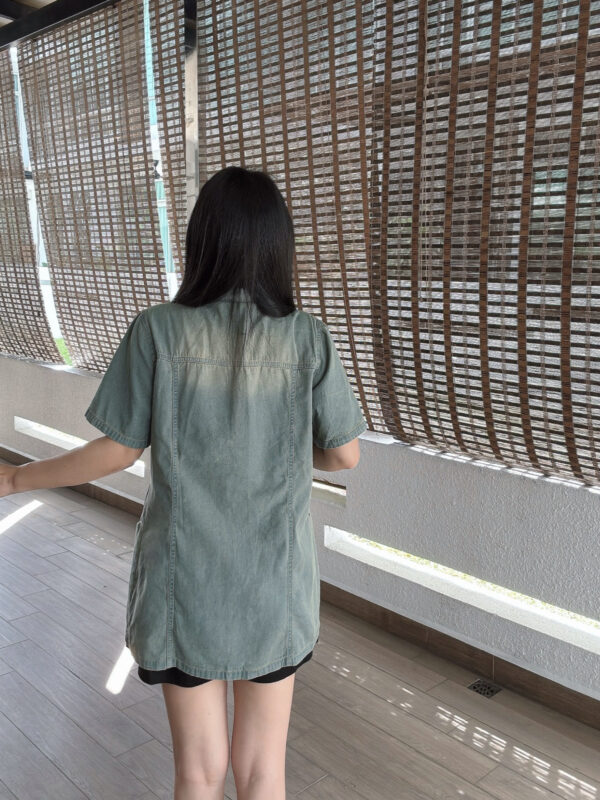 Mid-length Jeans Shirt 中长牛仔衬衫 - Image 7
