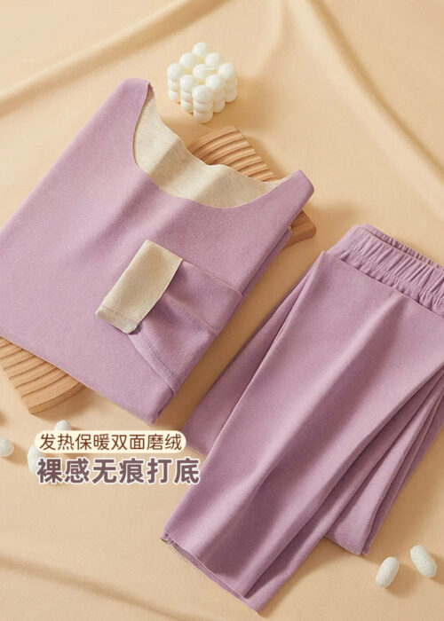 PREORDER -  Women Thin Thermal Set 预购- 女款无痕裸感秋冬保暖套装