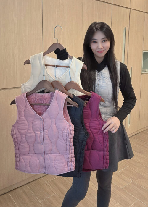 PREORDER - Autumn Fleece-lined Slimfit Vest 春秋冬加绒修身马甲