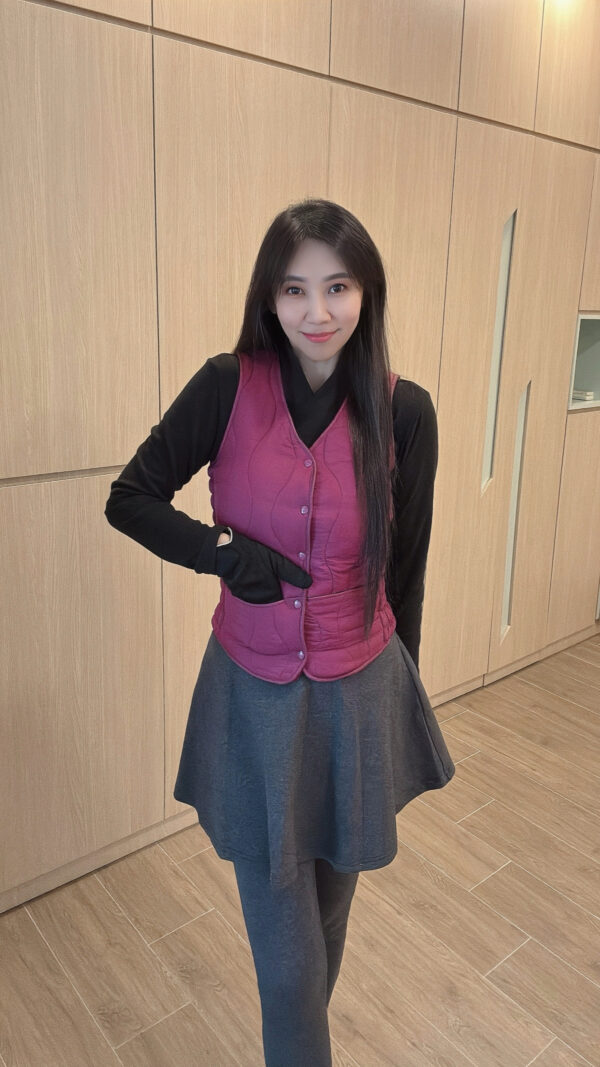 PREORDER - Autumn Fleece-lined Slimfit Vest 春秋冬加绒修身马甲 - Image 8