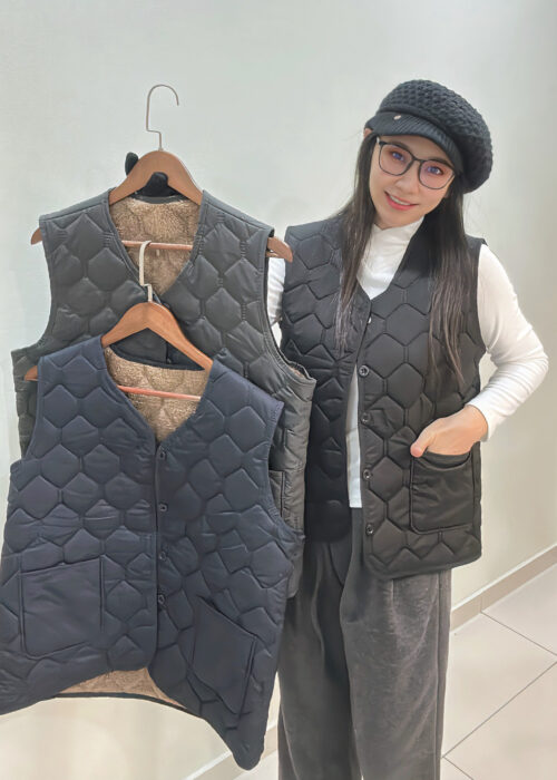 PREORDER - OVERSIZE Unisex Loose Fall/Winter Fleece-lined Vest 中性男女同款春秋冬加绒马甲