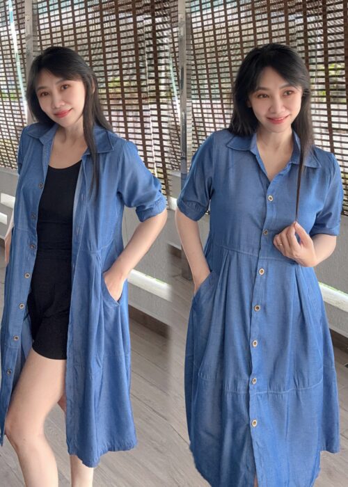 MARA Versatile Shirt Dress 两穿衬衫裙